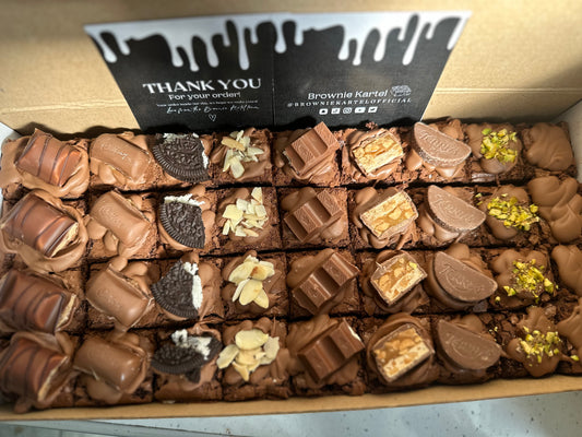 Large assorted brownie box